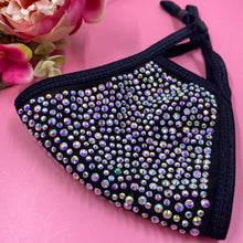 Load image into Gallery viewer, Iridescent Crystal Face Mask