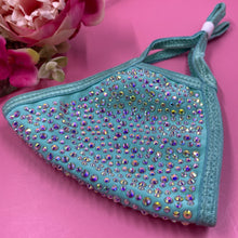 Load image into Gallery viewer, Aquamarine Crystal Face Mask