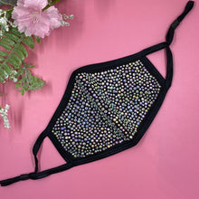 Load image into Gallery viewer, Iridescent Crystal Face Mask